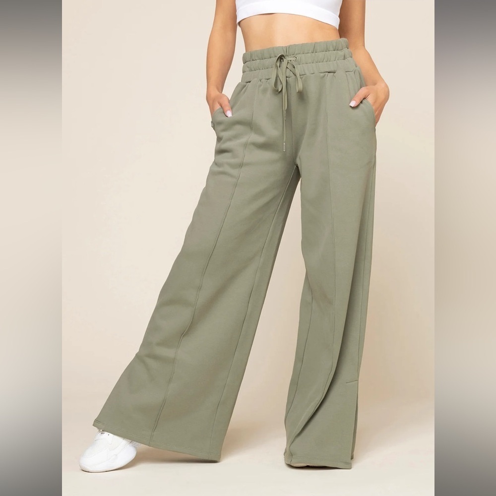 Popflex Perfect Plane Pants - Light Sage XLP  NWT